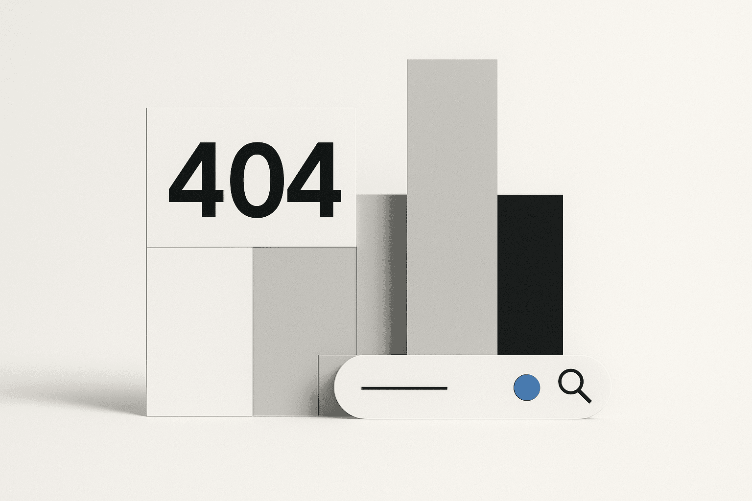 404 Error Management Transforms SEO When Done with Purpose - 404 error management illustration