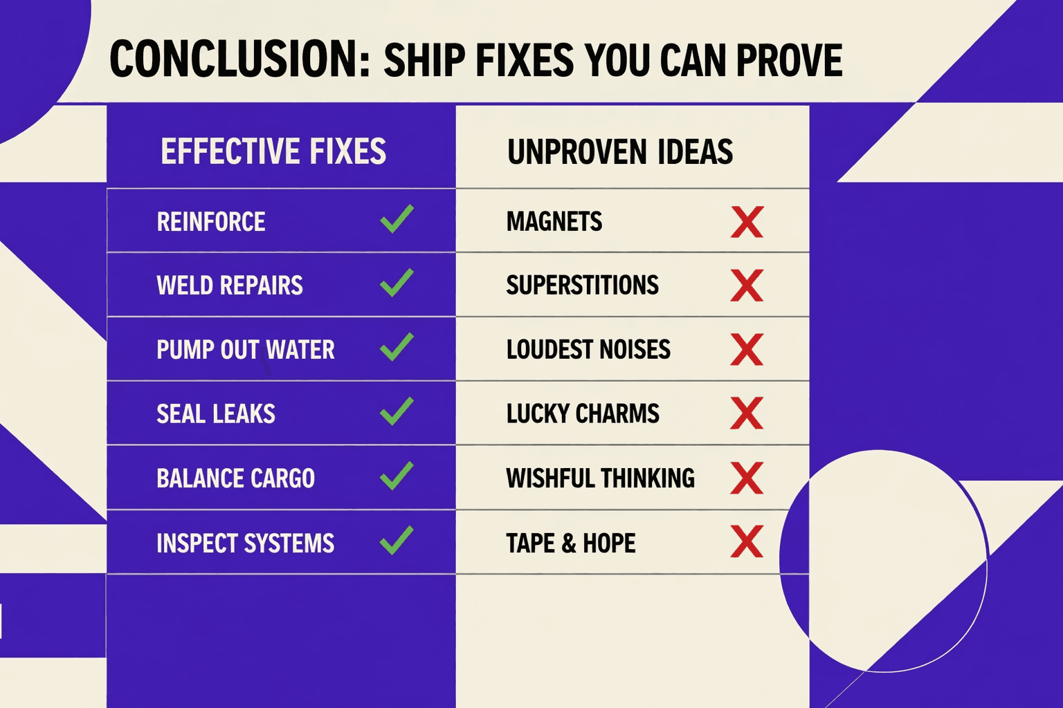Conclusion: Ship Fixes You Can Prove - MygomSEO