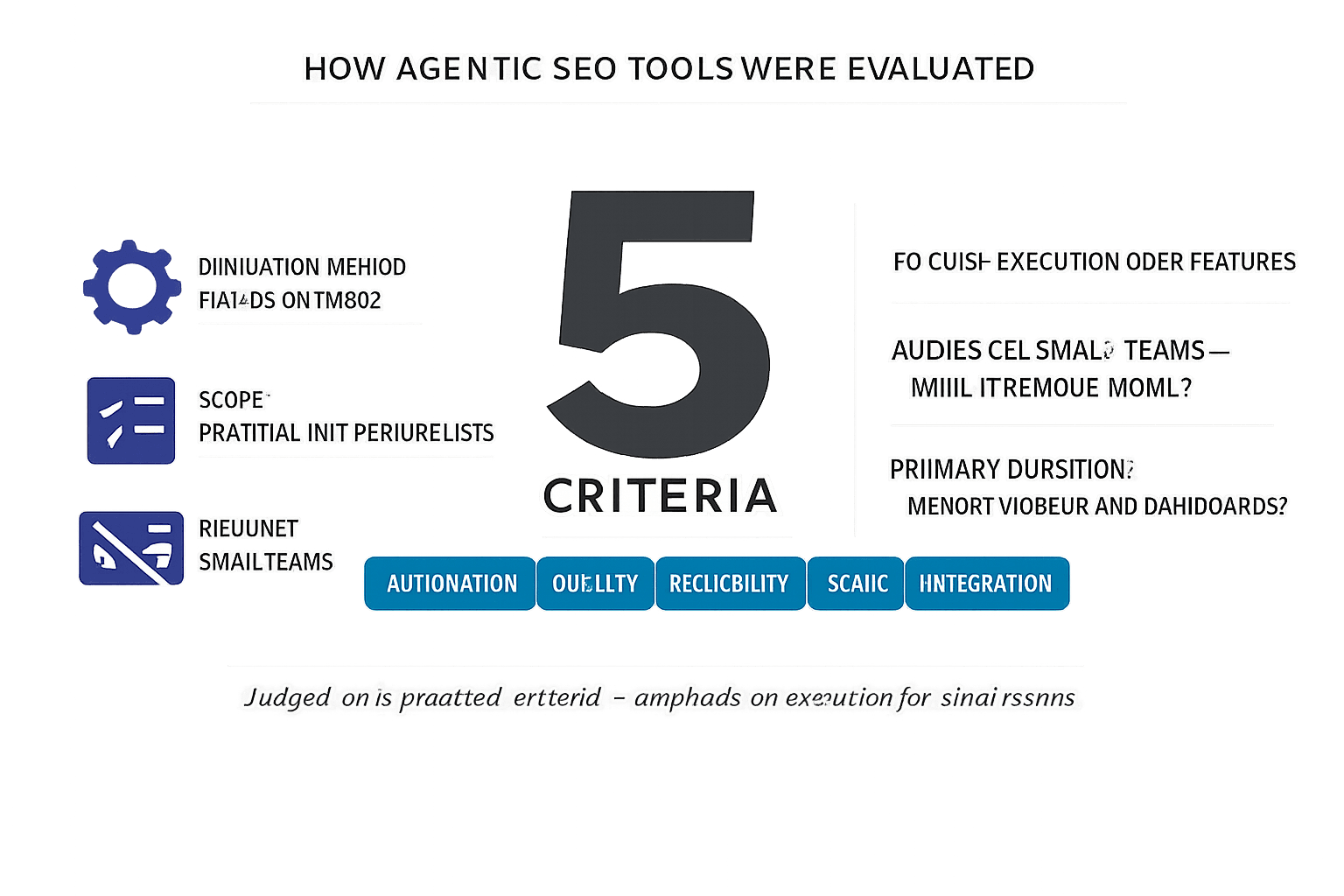How Agentic SEO Tools Were Evaluated - Mygomseo