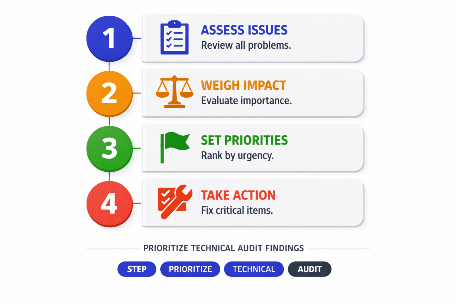 Step 2 Prioritize Your Technical SEO Audit Findings - Mygomseo