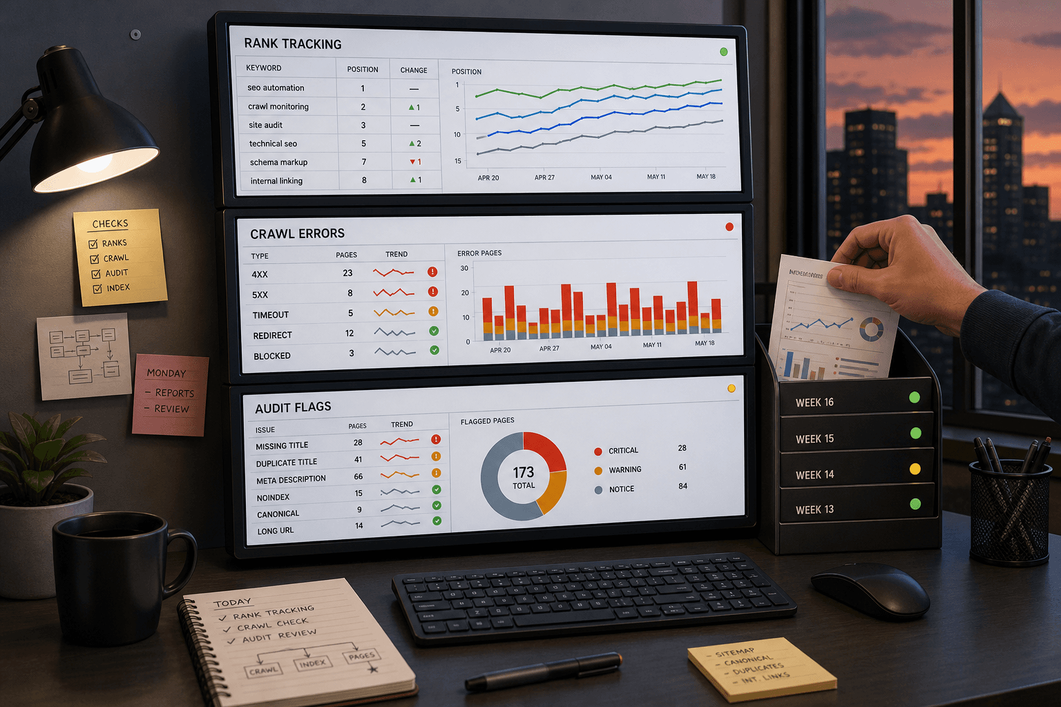 Step 2 Build SEO Automation for Rank Tracking and Audits - Mygomseo