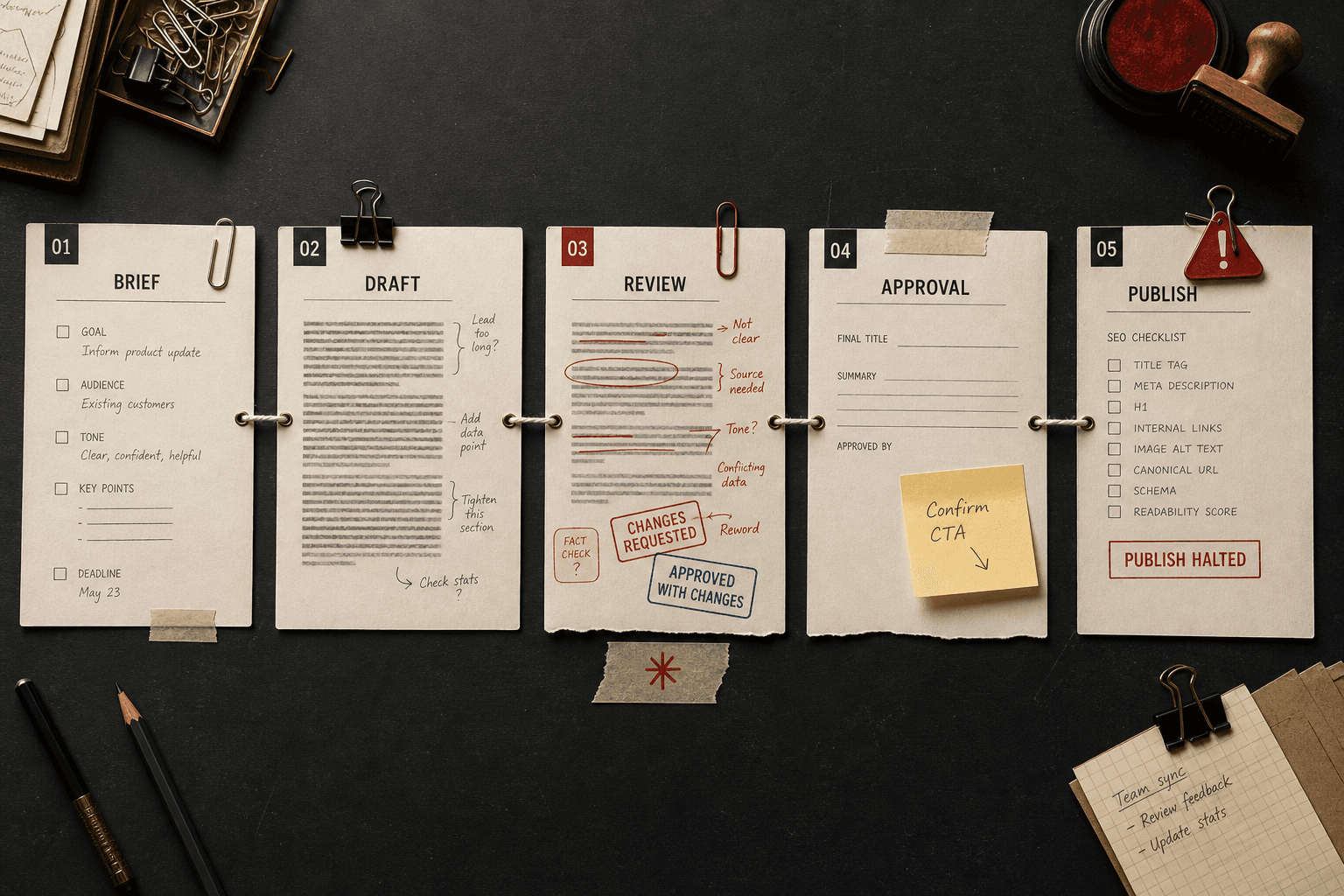 Common Pain Points in Content Workflow - Mygomseo