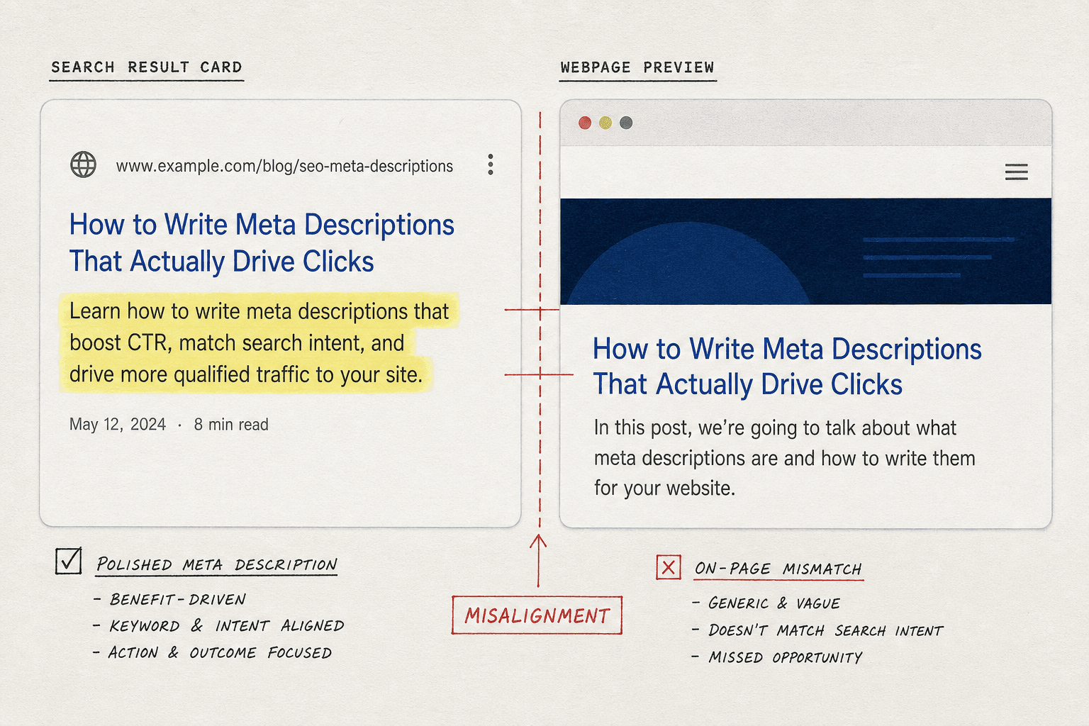 Why Meta Description Mismatch Kills Performance - Mygomseo
