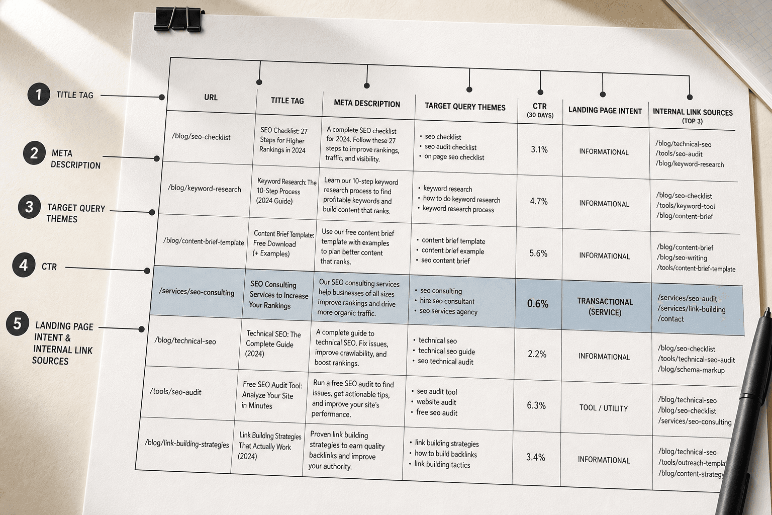 Our Meta Description Framework and Page Alignment Fix - Mygomseo