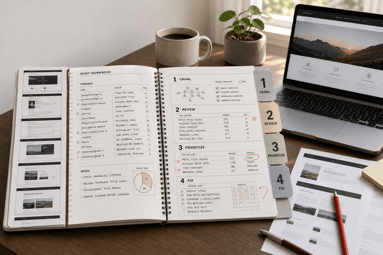 Periodic Website Audit Workflows - Mygomseo