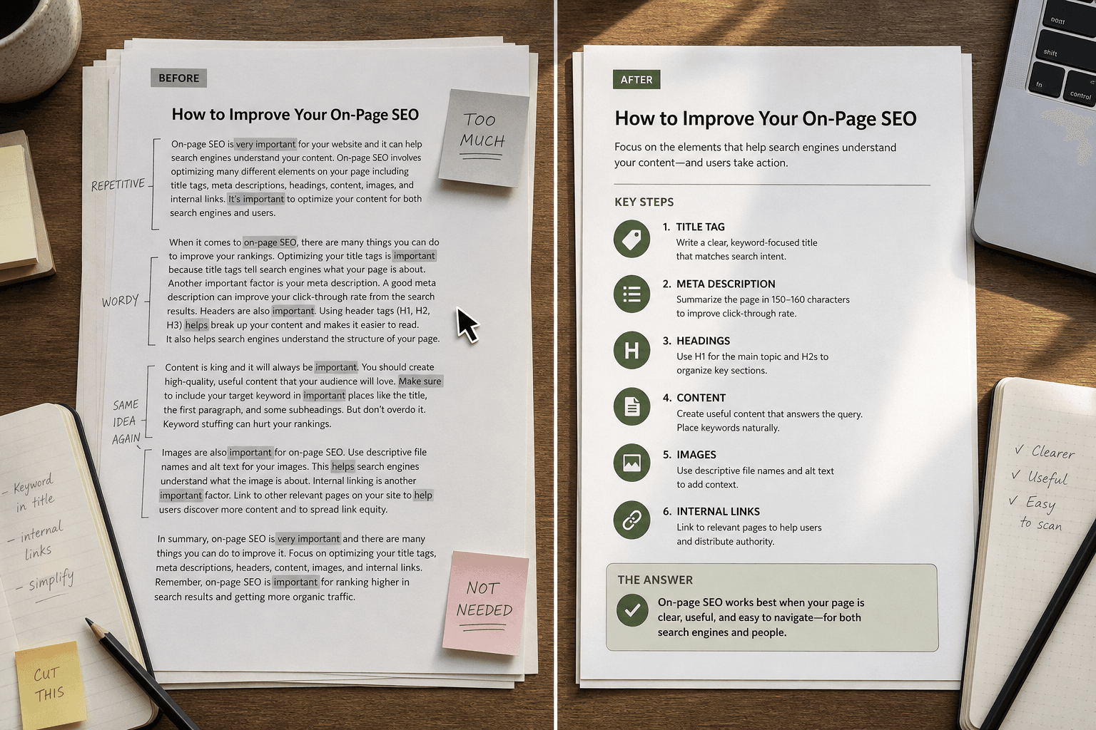 Step 2 Make Content Optimization Edits That Matter - Mygomseo
