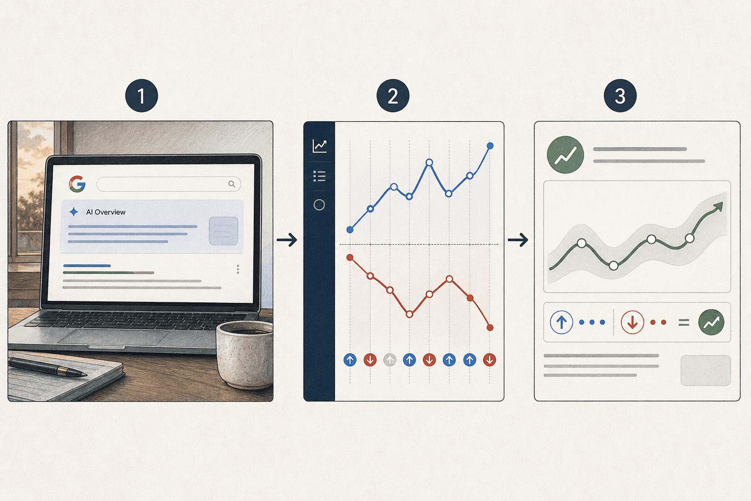 Step 3 Monitor Google AI Overview visibility signals - Mygomseo
