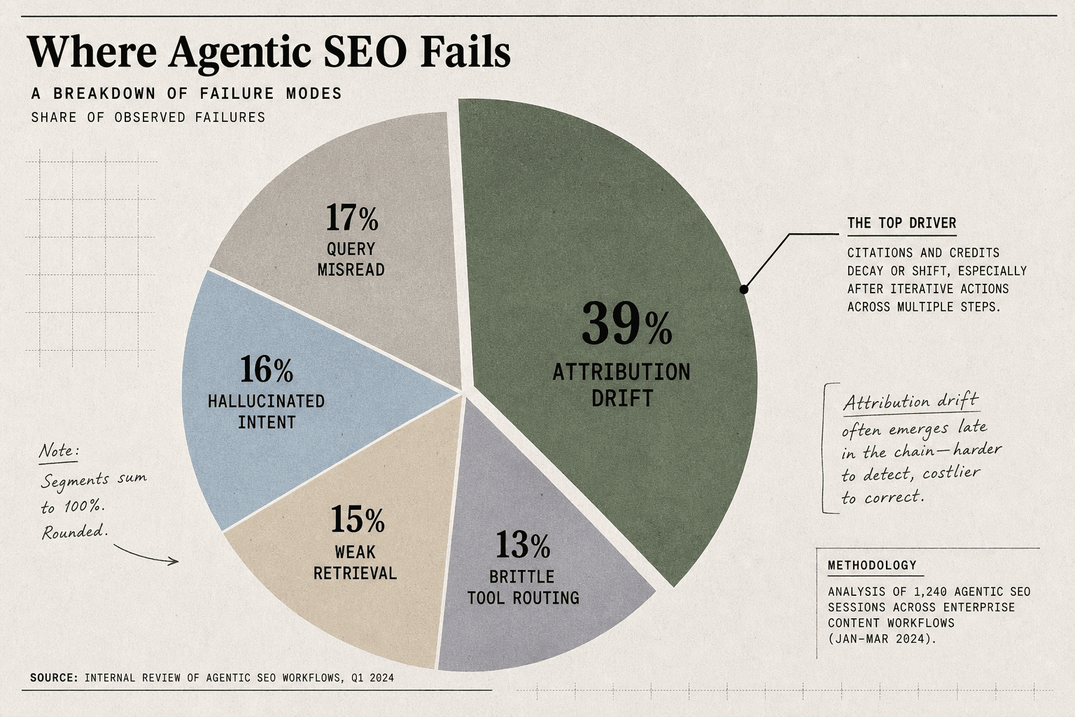 Root Cause Analysis of Agentic SEO Failures - Mygomseo