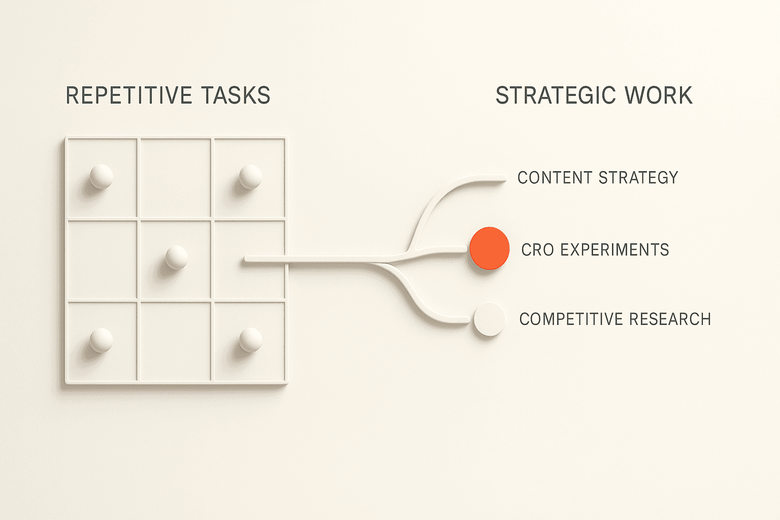 Team Impact: Less Burnout, More Strategic Work - ai ecommerce seo guide