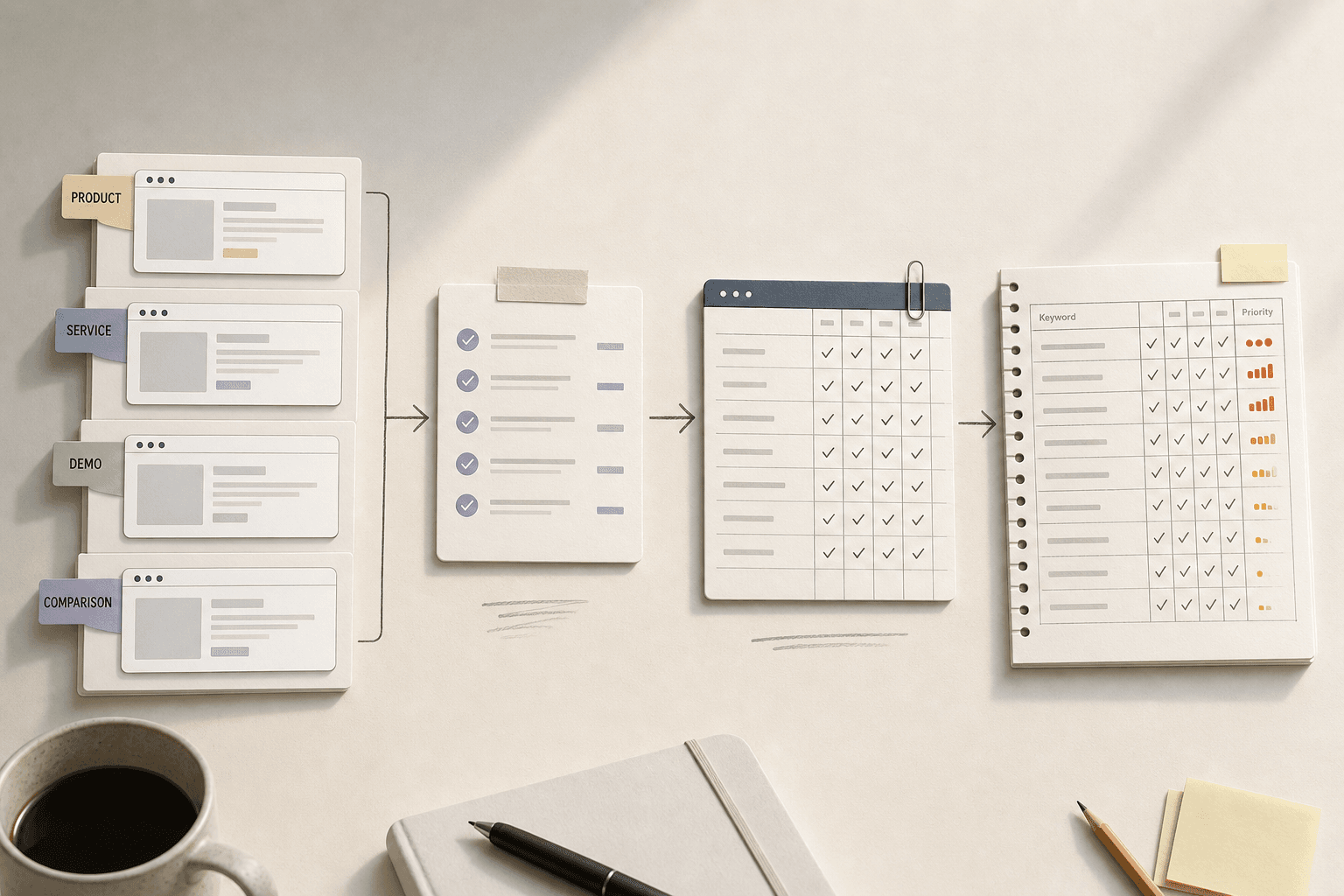 Step 1 Build a Daily Keyword Tracking List - Mygomseo